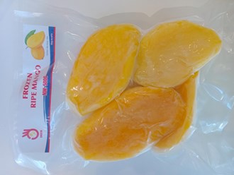 Frozen Okeh Ripe Mango Half Cut 500g